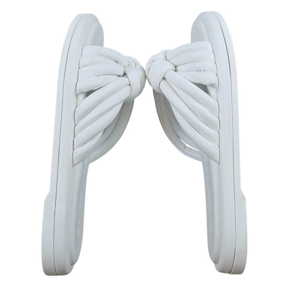 Seychelles Sandals Womens 8.5 White Simply the‎ Best Knotted Slide Casual Summer - Picture 3 of 9